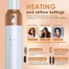 5-in-1 Hair Dryer & Styling Set - Professional Curling Iron, Straightener, and Hot Comb for Dyson Airwrap - Household Hair Tool