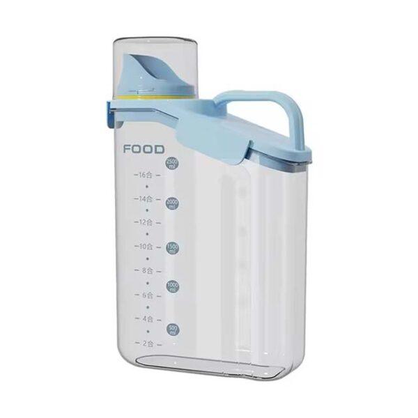 Airtight Food Storage Containers – Cereal Dispenser & Rice Grain Storage Box for Kitchen Organization