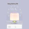 BACION Baby Night Light – Touch Control LED with 3-Color Changing & Dimming, 20H Battery Life, Fast Charging (Pink)