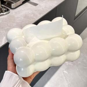 Cloud Design Tissue Box – Stylish Desktop Paper Holder & Towel Dispenser for Living Room, Kitchen, Car & Office Décor