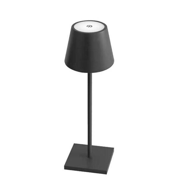 3-Color Touch Dimming LED Desk Lamp – Eye Protection, USB Plug-In, Night Light for Study, Side Table & Mini Bedside Use