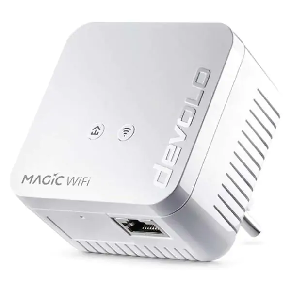 Devolo Magic 1 WiFi Mini - Compact Powerline Adapter - Ideal for Remote Working & Streaming - French Plug