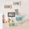 Digital Hygrometer Clock – Battery-Powered 12/24H Timepiece with Temperature & Humidity Display for Home & Office - Image 3