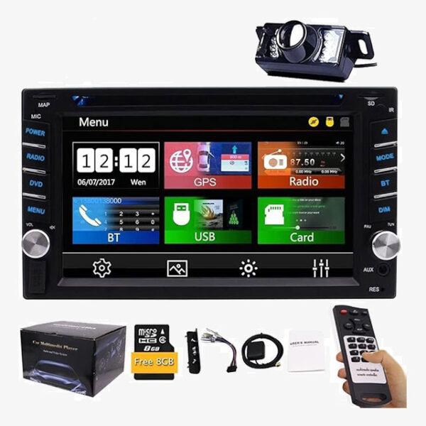 Double Din Car Stereo GPS Navigation System