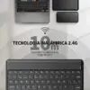 EasyAcc Wireless Bluetooth Keyboard – Spanish Layout, Compatible with Windows, Android & iOS Tablets, Compact & Portable Keyboard (Black) - Image 3