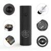Rechargeable Electric Salt & Pepper Grinder Set – Automatic Gravity Spice Mill with Adjustable Coarseness