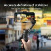Foldable 3-Axis Handheld Gimbal Stabilizer – Smartphone Video & Vlog PTZ Stabilizer – Perfect Valentine's Day Gift for Boyfriend & Girlfriend