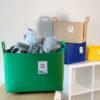 Foldable Linen Storage Basket – Home Organizer for Clothes, Toys, Socks & Underwear
