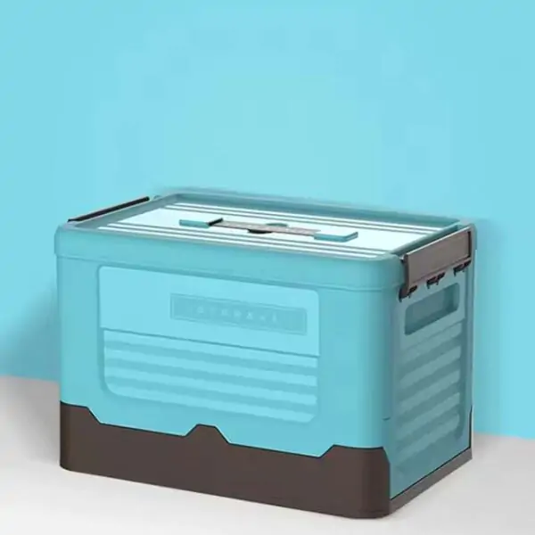 Declutter your home effortlessly with our Folding Plastic Storage Box with Lid! Designed for versatility and convenience, this multifunctional organizer is perfect for storing clothes, toys, books, kitchen essentials, and more. Its durable plastic construction ensures long-lasting use, while the collapsible design allows for easy storage when not in use. Featuring a secure lid, this stackable storage container keeps your belongings dust-free and protected. The sturdy yet lightweight structure makes it ideal for home, office, dorms, and even travel. Whether you need extra storage for your bedroom, living room, or garage, this space-saving box is the perfect solution! Key Features: ✔ Collapsible & Space-Saving – Easily folds flat for convenient storage when not in use. ✔ Durable & Sturdy Construction – Made from high-quality, impact-resistant plastic for long-term use. ✔ Stackable Design – Maximizes vertical space for better organization. ✔ Secure Lid – Keeps items protected from dust, moisture, and pests. ✔ Multi-Purpose Storage – Perfect for clothes, toys, books, kitchen essentials, office supplies, and more. ✔ Portable & Lightweight – Easy to carry and move around as needed. ✔ Sleek & Modern Look – Complements any home or office decor. Specifications: Material: High-quality, durable plastic Dimensions: [Insert Dimensions] Color Options: [List Available Colors] Weight: [Insert Weight] Usage: Home, Office, Bedroom, Living Room, Garage, Travel Organize Smarter, Live Better! Get your Folding Plastic Storage Box with Lid today and enjoy a clutter-free space with ease.