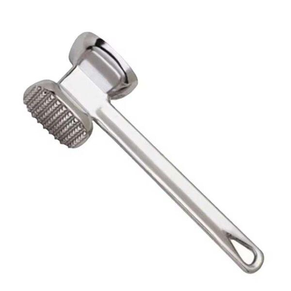Aluminum Alloy Meat Tenderizer Hammer – Dual-Sided Tool for Tenderizing Steak, Pork & More