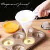 Adjustable Handheld Baking Funnel – Pastry Cream, Batter & Chocolate Liquid Dispenser with Measuring Cup