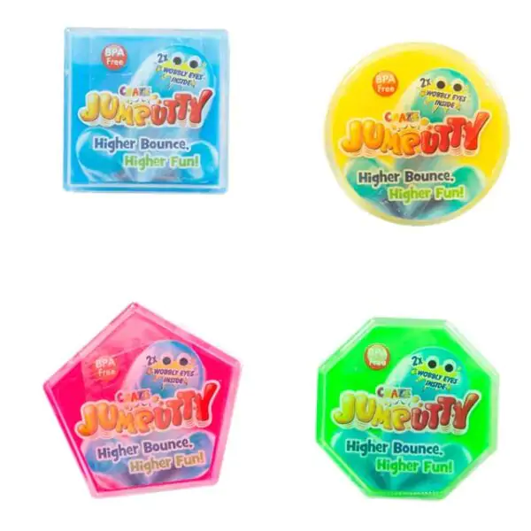Jumputty: BPA-Free Intelligent Jumping Plasticine with 8 Movable Eyes – Fun & Safe for Kids - Image 3