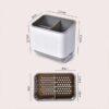 Kitchen Storage Dish Drying Rack – Drainer Shelf & Organizer for Home & Bathroom Use