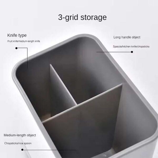 Kitchen Storage Dish Drying Rack – Drainer Shelf & Organizer for Home & Bathroom Use