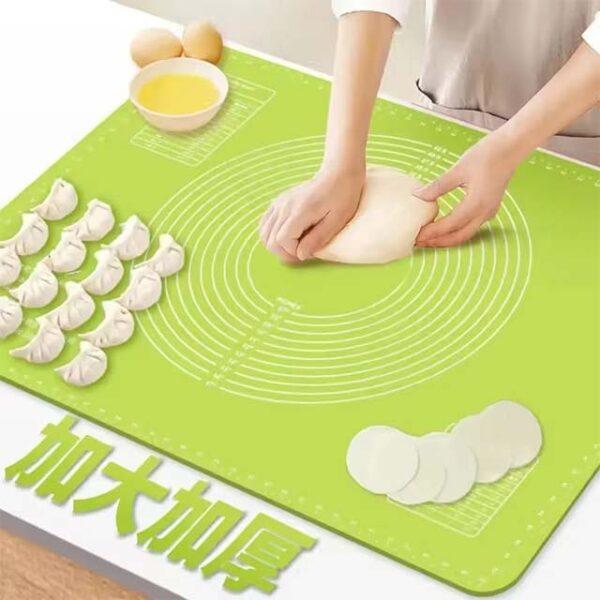 Non-Stick Silicone Baking Mat – Pastry & Pizza Dough Kneading Tool for Bakeware & Kitchen Gadgets
