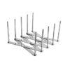 Pan Lid Organizer – Cabinet Door Rack Holder for Pots, Plates, Trays & Dish Storage