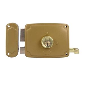Lock with Closing Lever
