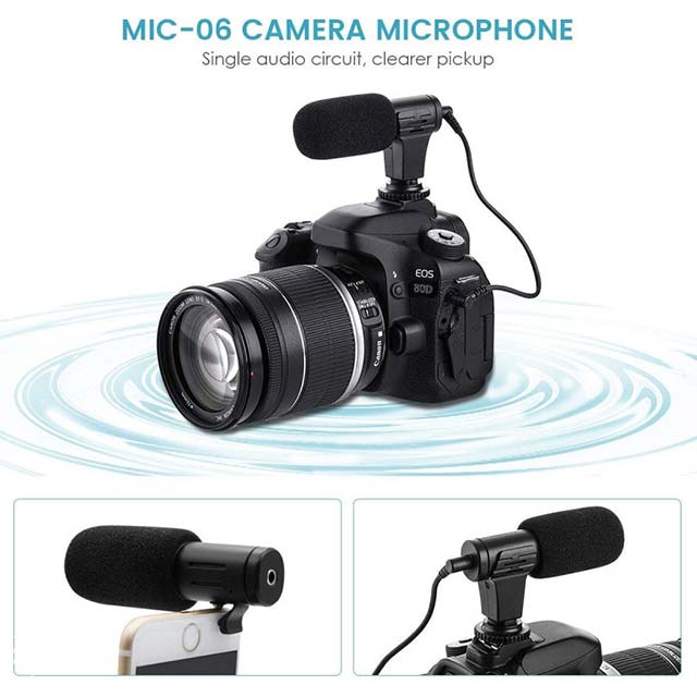 Mini Universal Microphone for Mobile Phone - DSLR Camera