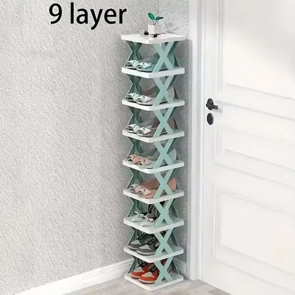 Multi-Layer Shoe Storage Rack | Detachable Shoe Organizer Shelf for Bedroom & Indoor Use | Space-Saving Storage Cabinet - Image 3