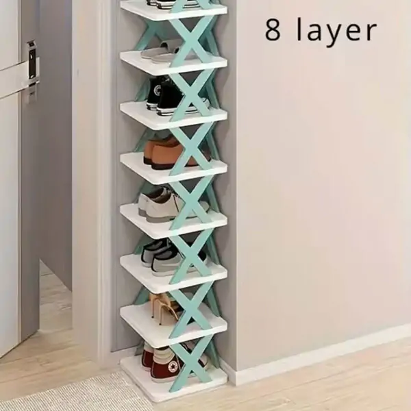Multi-Layer Shoe Storage Rack | Detachable Shoe Organizer Shelf for Bedroom & Indoor Use | Space-Saving Storage Cabinet