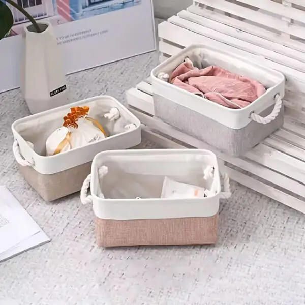 Multi-Use Fabric Storage Basket – Spacious Organizer for Toys & Home, Stylish & Gift-Ready