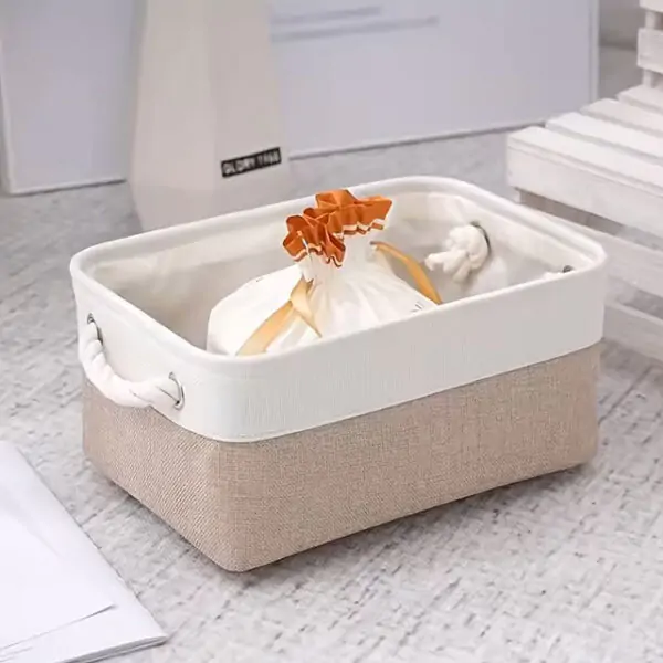 Multi-Use Fabric Storage Basket – Spacious Organizer for Toys & Home, Stylish & Gift-Ready