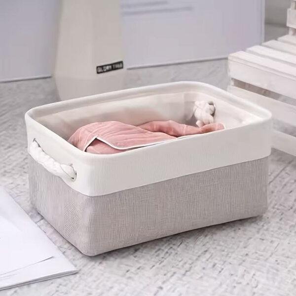 Multi-Use Fabric Storage Basket – Spacious Organizer for Toys & Home, Stylish & Gift-Ready