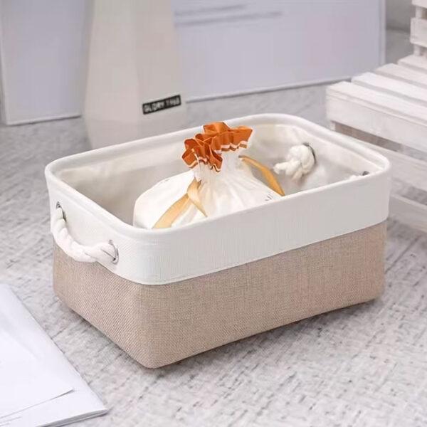 Multi-Use Fabric Storage Basket – Spacious Organizer for Toys & Home, Stylish & Gift-Ready