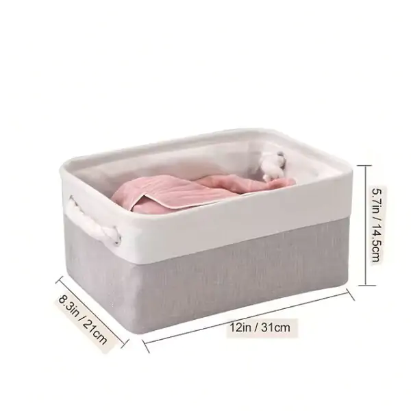 Multi-Use Fabric Storage Basket – Spacious Organizer for Toys & Home, Stylish & Gift-Ready