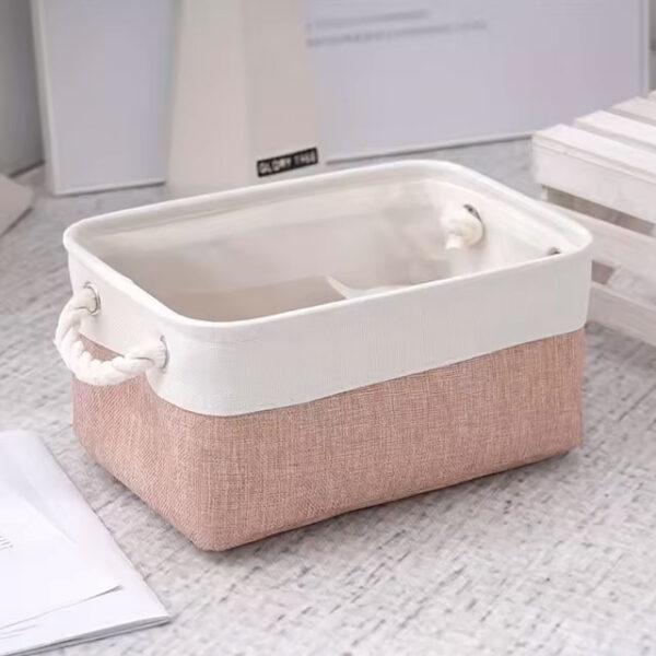 Multi-Use Fabric Storage Basket – Spacious Organizer for Toys & Home, Stylish & Gift-Ready