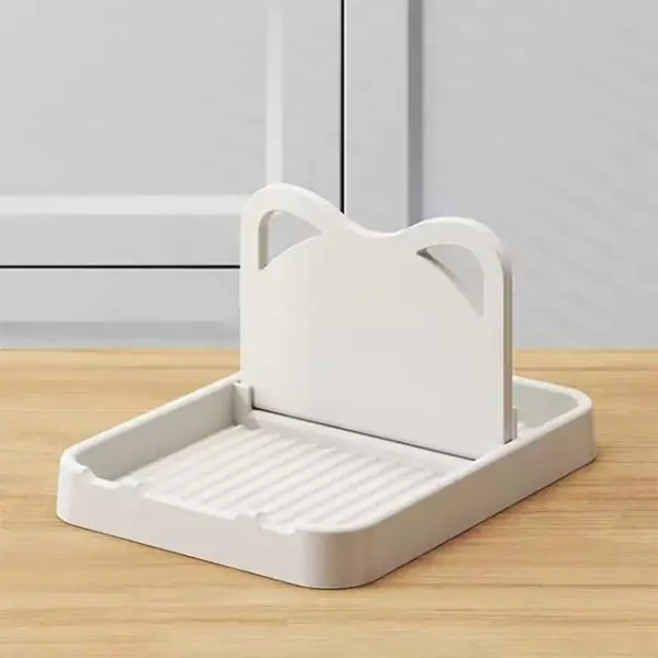 Multifunctional Pot Lid & Spoon Holder – Stand Rack for Spatula, Soup Spoon & Kitchen Storage
