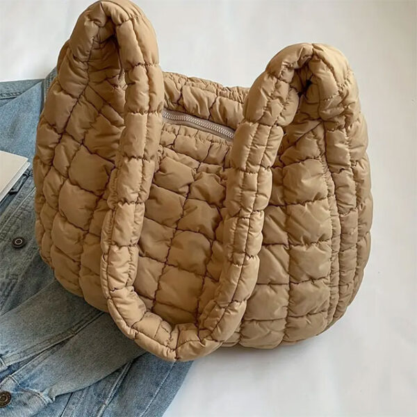 New Fashionable Women's Crossbody Tote Bag – Embroidered Design, Stylish & Versatile Handbag for Everyday Use