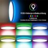 Nigecue 24W Dimmable LED Ceiling Light