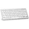 OMOTON Bluetooth Keyboard for iPad 10th Gen, iPad 10.2, iPad Pro, Air & Mini – Wireless Keyboard for iPad & Bluetooth Devices (White)