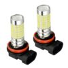 Pair H11 6000K White Pro LED Ejector Lamp