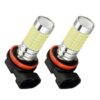 Pair H11 6000K White Pro LED Ejector Lamp