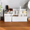Plastic Desktop Storage Box | Office & Cosmetic Organizer | Remote Control & Debris Collector for Living Room & Dormitory