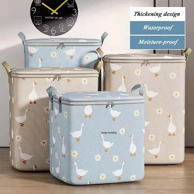 Foldable Waterproof Pouch Storage Bag – High-Capacity Organizer for Daily Necessities