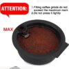 RECAFIMIL Reusable Coffee Pod 180ml, Compatible with Tassimo Coffee Machine, 5 Pods with 10 Replacement Lids, Food-Grade Plastic, Eco-Friendly, Recyclable, Easy to Use