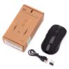 Rii RM200 2.4G Wireless Mouse with 5 Buttons, Rechargeable Mobile Optical Mouse featuring USB Nano Receiver, 3 Adjustable for PC