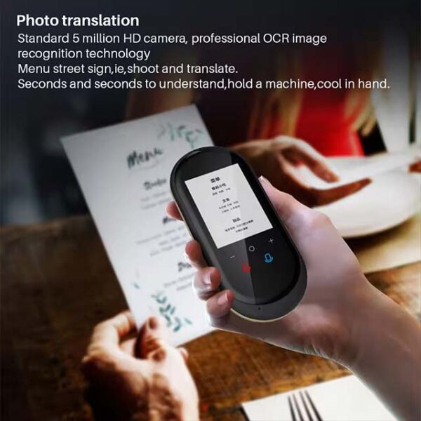 Smart Voice Scan Translator Pen – Real-Time Two-Way Translation Device for Overseas Business & Travel, Portable Dictionary Assistant