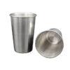 Stainless Steel Metal Cup Set – Beer, Wine, Coffee & Tea Tumblers – Durable Travel & Camping Mugs for Outdoor & Home Use