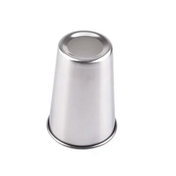 Stainless Steel Metal Cup Set – Beer, Wine, Coffee & Tea Tumblers – Durable Travel & Camping Mugs for Outdoor & Home Use