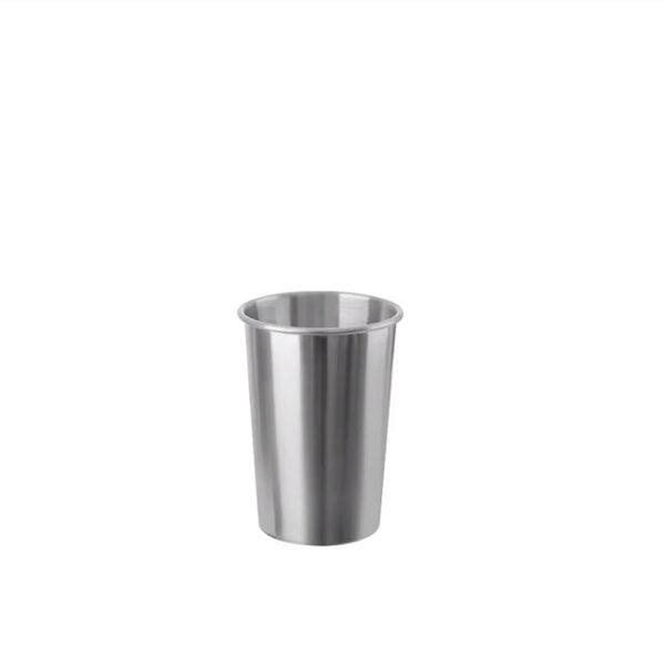 Stainless Steel Metal Cup Set – Beer, Wine, Coffee & Tea Tumblers – Durable Travel & Camping Mugs for Outdoor & Home Use