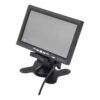 7-Inch TFT Color LCD Car Rear View Camera Monitor - Supports Screen Rotation & 2 AV Inputs, Compatible with Car Rearview Cameras, Car DVD, Surveillance Camera, STB, Satellite Receiver, and Other Video Equipment
