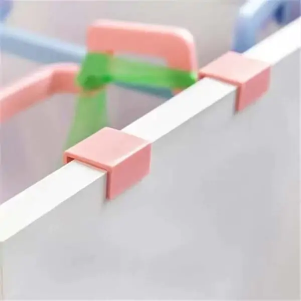Hanging Trash Bag Holder – Cupboard Door Garbage Rack for Kitchen Waste Storage & Organization