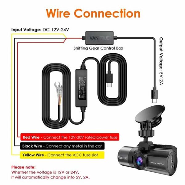 Universal 11.5ft ACC Hardwire Kit