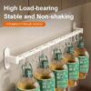 Wall-Mounted Kitchen Hook Rack – No-Punching Utensil & Chopping Board Storage Rail