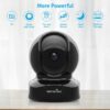 Wansview 2K WiFi Security Camera for Home – Baby, Pet & Nanny Monitor with 2-Way Audio, Night Vision, Alexa Compatible, TF Card Slot & Cloud Storage