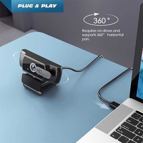 Webcam for PC with Microphone